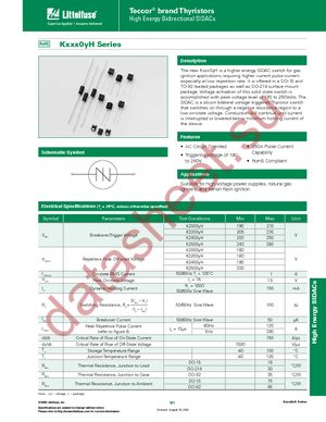 K2500EH70 datasheet  